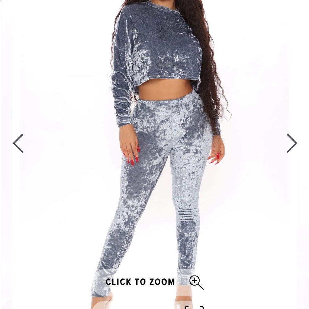 Fashion Nova Feeling Lush Legging Set
